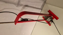 Outlet Pamono Red Toio Floor Lamp by Achille and Pier Giacomo Castiglioni for Flos, 1980s