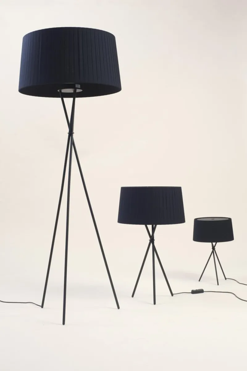 Pamono Red Trípode G5 Floor Lamp by Santa & Cole> Floor Lamps