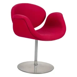 New Pamono Red Tulip Chair by Pierre Paulin for Artifort
