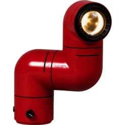 Online Pamono Red Wall Lamp by André Ricard