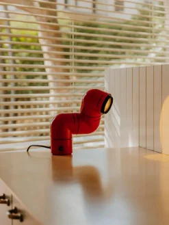 Online Pamono Red Wall Lamp by André Ricard