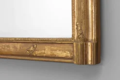 Pamono Reeded Overmantel Mirror, 1860s><noscript><img width=