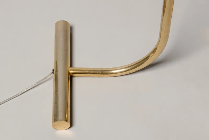 Pamono Re-Edition of an Adjustable Floor Lamp in Chrome Plated Brass from Blend Roma, 1960s> Floor Lamps