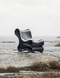 Outlet Pamono Reform Chair in Black by Jurij Rahimkulov