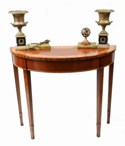 Online Pamono Regency Demi Lune Console Table in Maohogany
