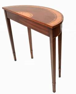 Online Pamono Regency Demi Lune Console Table in Maohogany