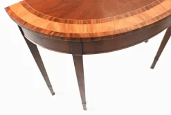 Online Pamono Regency Demi Lune Console Table in Maohogany