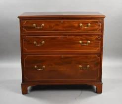 Pamono Regency Mahogany Inlaid Chest of Drawers, 1810> Dressers, Commodes & Chests