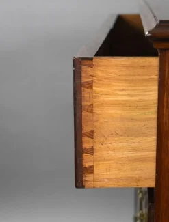 Pamono Regency Mahogany Inlaid Chest of Drawers, 1810><noscript><img width=