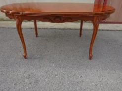 Pamono Regency Oval Extendable Dining Table, 1980s><noscript><img width=
