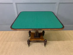 Pamono Regency Rosewood Card Table, 1815><noscript><img width=
