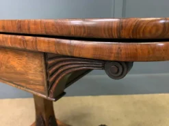 Pamono Regency Rosewood Card Table, 1815><noscript><img width=