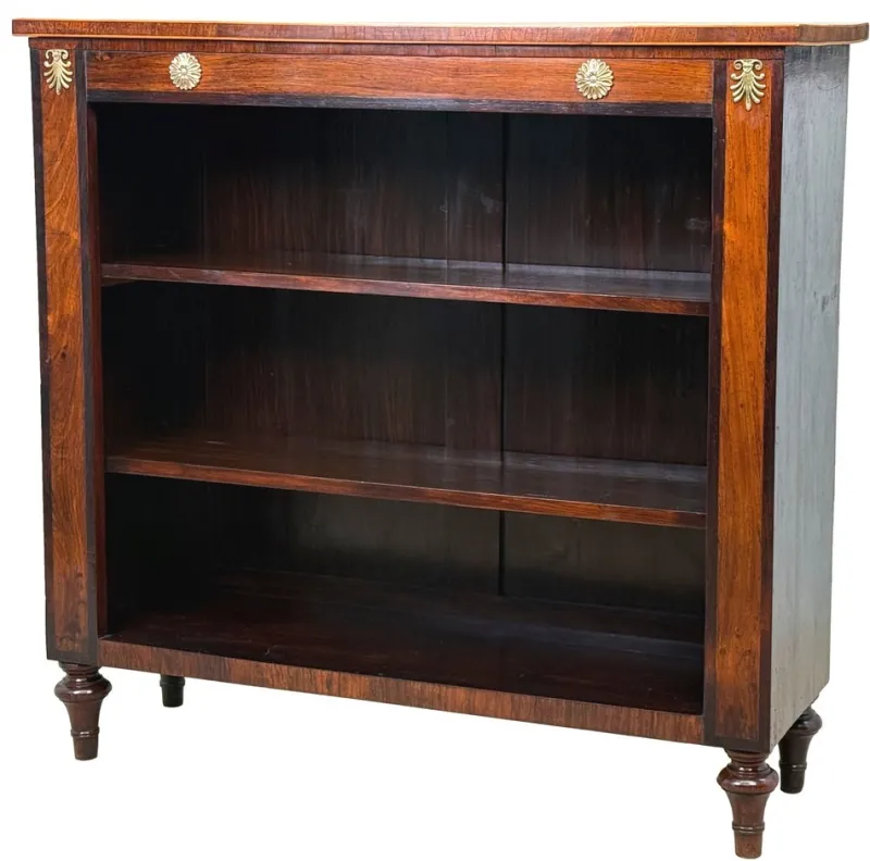 Pamono Regency Rosewood Open Bookcase, 1815> Shelves & Wall Units