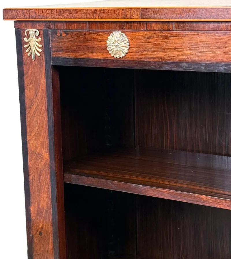 Pamono Regency Rosewood Open Bookcase, 1815> Shelves & Wall Units