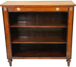 Pamono Regency Rosewood Open Bookcase, 1815><noscript><img width=