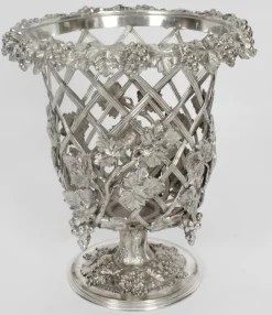 Pamono Regency Wine Cooler from Sheffield, Late 19th Century> Ice Buckets & Wine Coolers