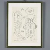New Pamono Remo Brindisi, Sketch for the Aida, 1974, Charcoal Drawing