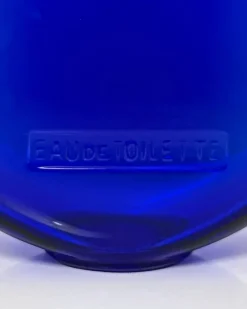 Pamono René Lalique Art Deco Cobalt Blue Perfume Bottle for Worth Dans La Nuit, 1930><noscript><img width=