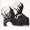 New Pamono René Magritte, Les Amants (The Lovers), 2003, Etching & Paper