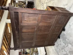 New Pamono Renaissance Style Chest Bench in Walnut, 1890s