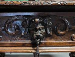 Pamono Renaissance Style Table in Walnut><noscript><img width=