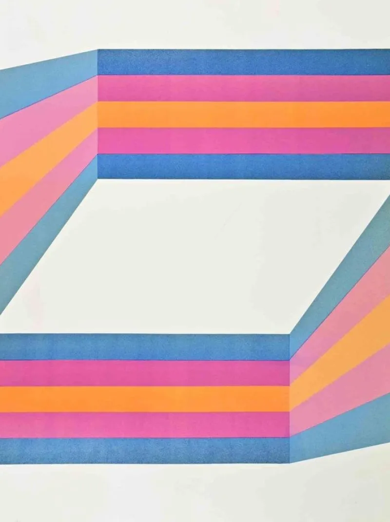 Pamono Renato Livi, Perspective, Lithograph, 1971> Prints & Multiples