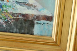 Outlet Pamono Renwick, Floral Spray, 1960s, Oil on Canvas, Framed