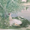 Sale Pamono Reproduction of Large Picture on Canvas by Monet