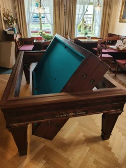 Pamono Reversible Billiard Table, 1890s><noscript><img width=