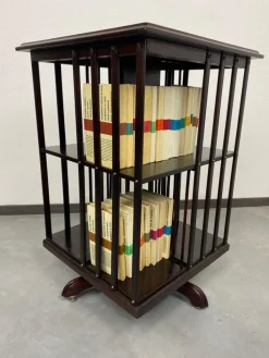 Pamono Revolving Bookcase attributed to Thonet, 1890s><noscript><img width=