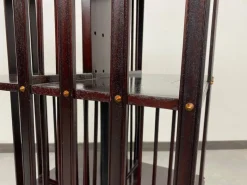 Pamono Revolving Bookcase attributed to Thonet, 1890s><noscript><img width=