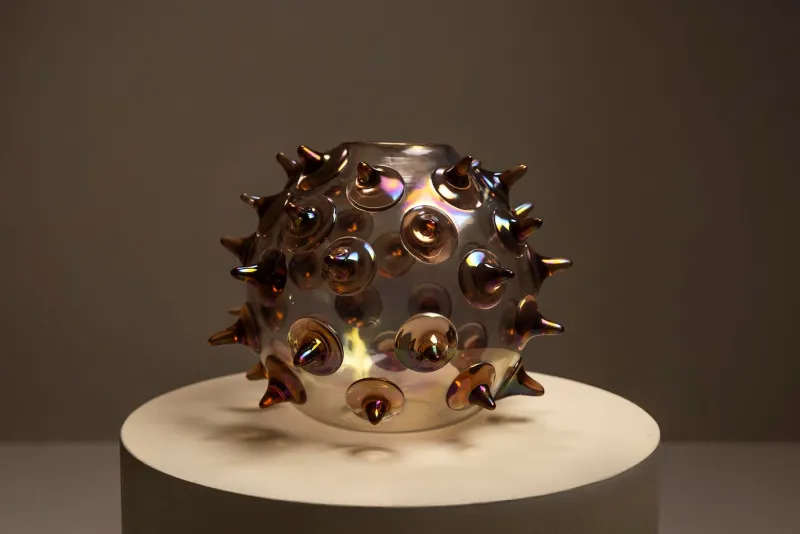 Outlet Pamono Riccio Vase by Gae Aulenti for Venini, 2003