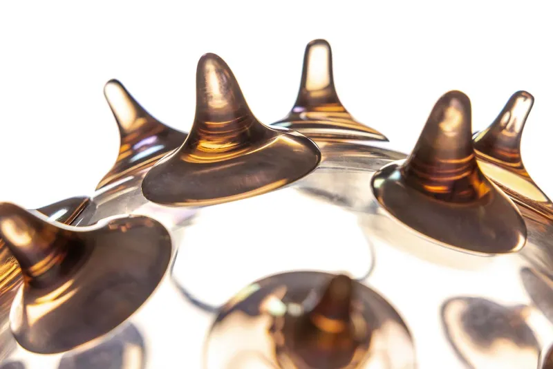 Outlet Pamono Riccio Vase by Gae Aulenti for Venini, 2003