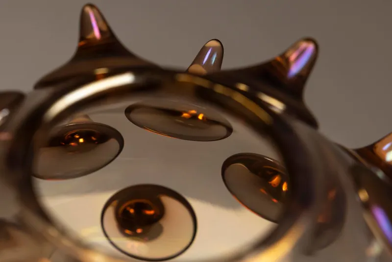 Outlet Pamono Riccio Vase by Gae Aulenti for Venini, 2003