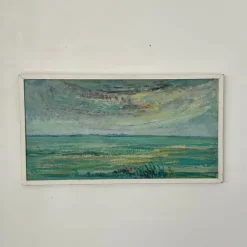 Best Pamono Rien Goené, Friesland, 1980s, Oil Painting