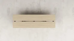 Pamono Rift Wood and Metal Dining Table by Andy Kerstens><noscript><img width=