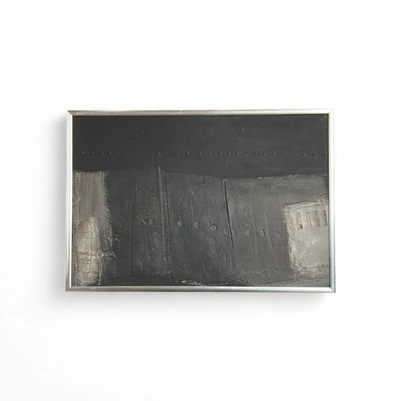 Hot Pamono Rik Van Bentum, Abstract Matter, 1960, Mixed Media