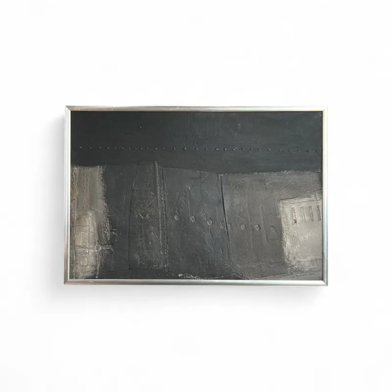 Hot Pamono Rik Van Bentum, Abstract Matter, 1960, Mixed Media