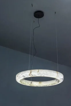 Best Pamono Ring 64 Pendant Lamp by United Alabaster