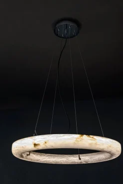 Discount Pamono Ring 100 Pendant Lamp by United Alabaster