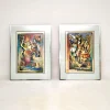 Pamono Robert Kostuck, Hands of Fate, 1991, Screen Prints, Set of 2> Abstraction