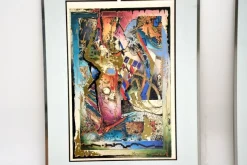 Pamono Robert Kostuck, Hands of Fate, 1991, Screen Prints, Set of 2><noscript><img width=