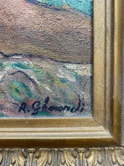 Outlet Pamono Roberto Gherardi, Nu de Dos, 1980s, Oil on Canvas