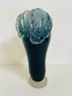 Pamono Roberto Scarpa, Face Sculpture, 1986, Glass><noscript><img width=