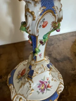 Discount Pamono Rocaille Porcelain Candelabra from KPM Berlin