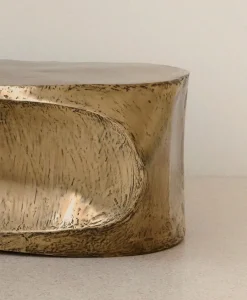 Sale Pamono Rocher Medium Decorative Table in Brass by Atelier Ellery