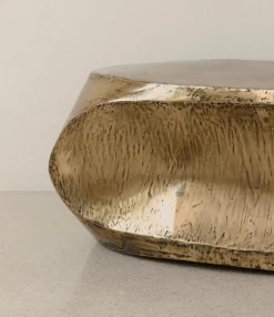 Sale Pamono Rocher Medium Decorative Table in Brass by Atelier Ellery