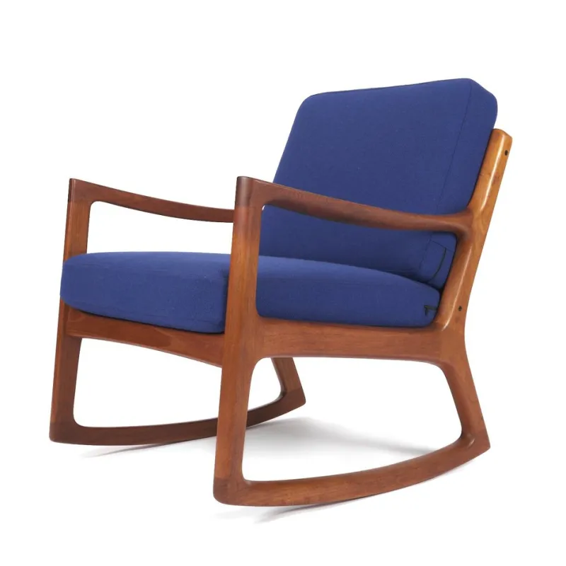 New Pamono Rocking Armchair by Ole Wanscher for Cado, Denmark, 1960s