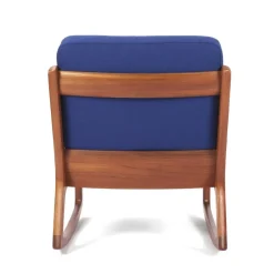 New Pamono Rocking Armchair by Ole Wanscher for Cado, Denmark, 1960s