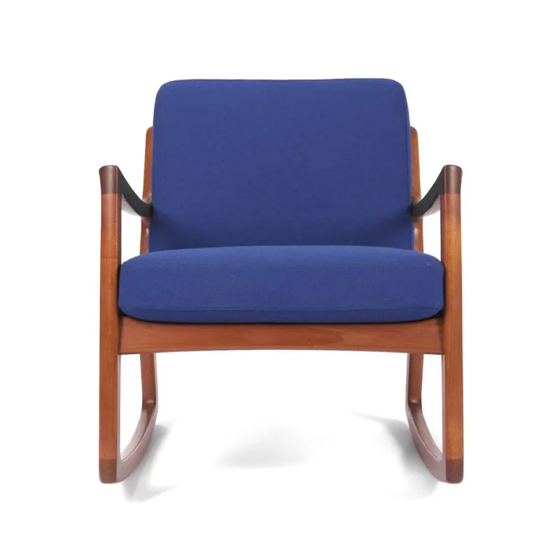 New Pamono Rocking Armchair by Ole Wanscher for Cado, Denmark, 1960s